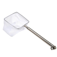 Aquarium Fishing Net with Suction Cup - Extendable Handle Aquarium Net for Fish & Shrimp Cleaning