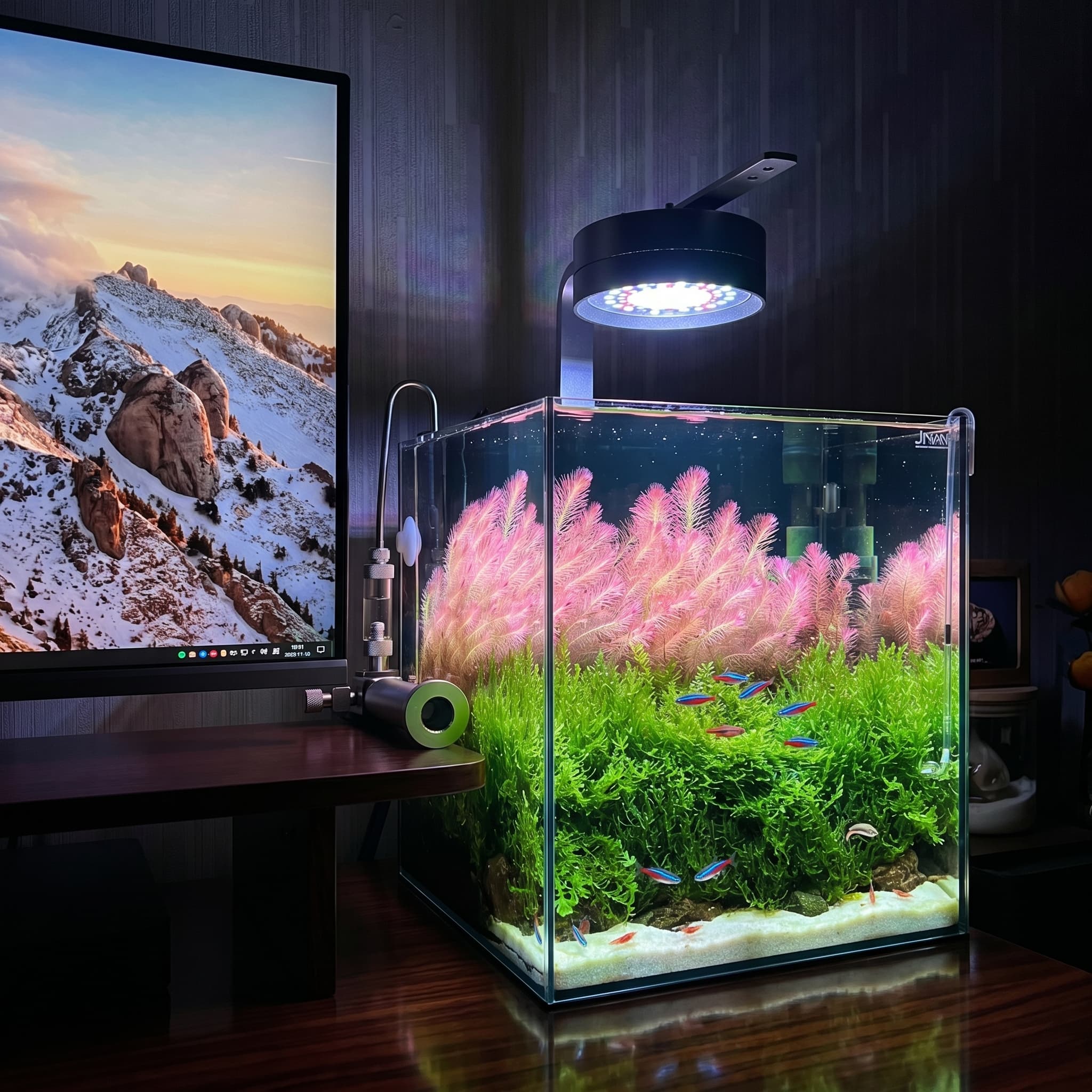 Aquarium setup showcase
