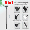 Aquarium Cleaning Kit - 5 in 1 & 3 in 1 Fish Tank Tool