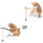 Fishing Figurine Aquarium Ornament - Miniature Cartoon Resin Fish Tank Decoration