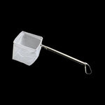 Aquarium Fishing Net with Suction Cup - Extendable Handle Aquarium Net for Fish & Shrimp Cleaning
