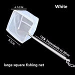 Aquarium Fishing Net with Suction Cup - Extendable Handle Aquarium Net for Fish & Shrimp Cleaning