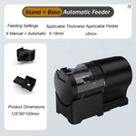 Automatic Fish Feeder 100 mL – Battery-Operated Programmable Timer for Aquarium Vacation Use