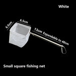 Aquarium Fishing Net with Suction Cup - Extendable Handle Aquarium Net for Fish & Shrimp Cleaning