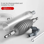 Aquarium Siphon Vacuum Kit - Gravel Cleaner with Extension Tube for Water Change