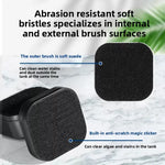 Magnetic Aquarium Glass Cleaner - Square & Round Algae Scraper for Fish Tank Cleaning