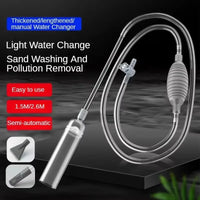 Aquarium Siphon Vacuum Kit - Gravel Cleaner with Extension Tube for Water Change