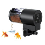 Automatic Fish Feeder 100 mL – Battery-Operated Programmable Timer for Aquarium Vacation Use